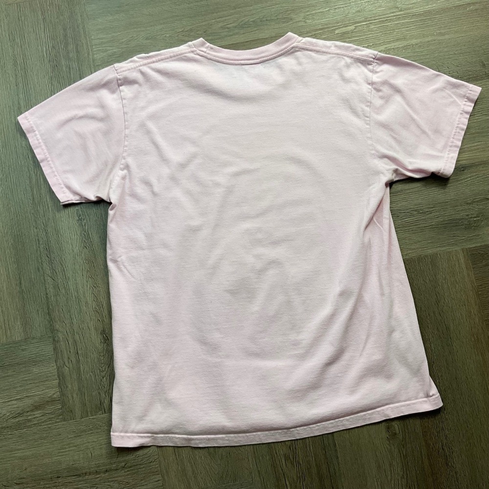 Supreme Sailboat UFO Graphic T-Shirt  Light Pink Mens Medium Made in USA Cotton - Picture 2 of 8